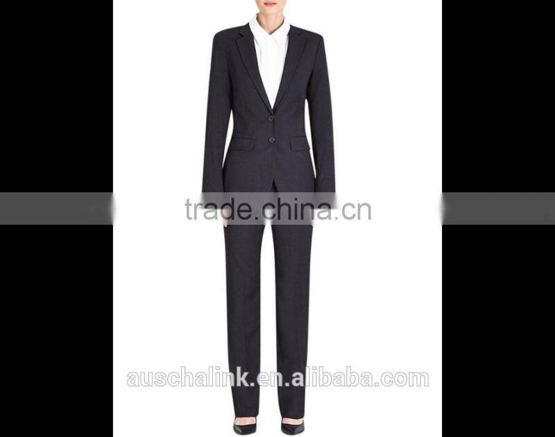 best selling classic cheap charcoal formal trousers for women
