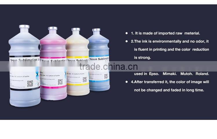 Yesun production eco solvent ink low price pigment ink professional printing ink