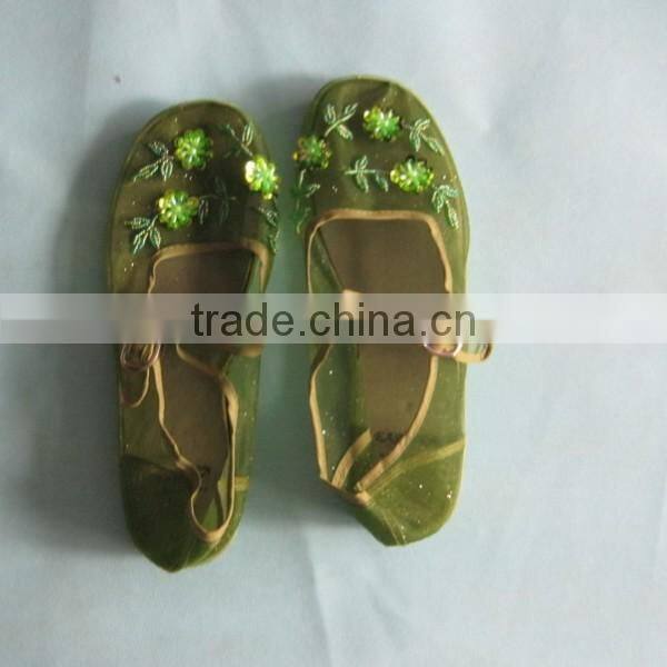 Ladies Embroidered Casual Sandals stock140703a