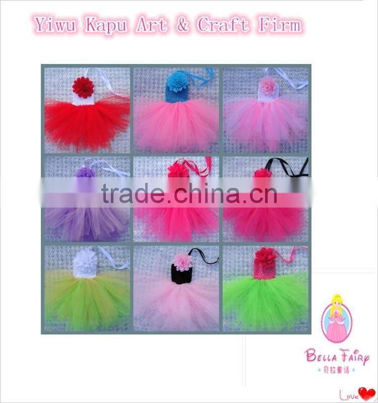 Wholesale Kids Hair Accessorie 6" Large Crochet Tube Tops For Photo Prop Many Colors Girls Stretch Crochet