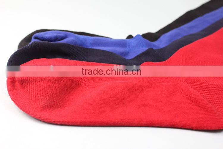 high quality half calf soccer men football sock