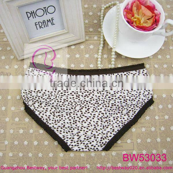 Sex stock panties printed fancy floral with lace sexy picture