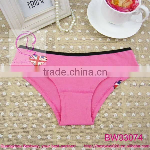 Fashion cotton panties sex stock costumes plus size panties for women