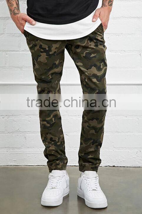 hot sale sweatpants camo blank joggers slim fit tracksuit bottom man