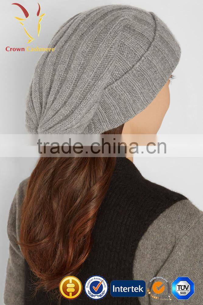 Cashmere Knitted Hat/Custom Knitted Hat in Different Color/Hand Knitted Hat