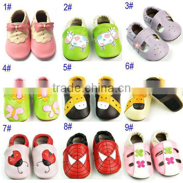 free shipping Soft Sole mepiq leather baby shoes