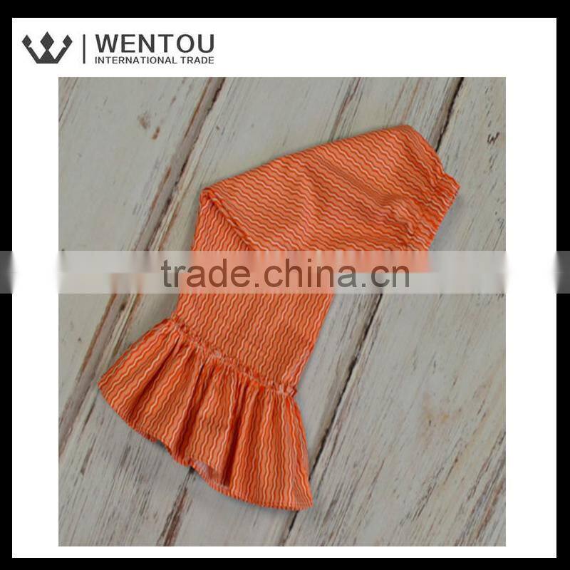 China wholesale baby cute Knit ruffle pants