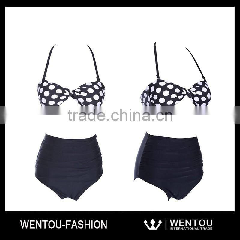 Hot Selling Vintage High Waist Bikini