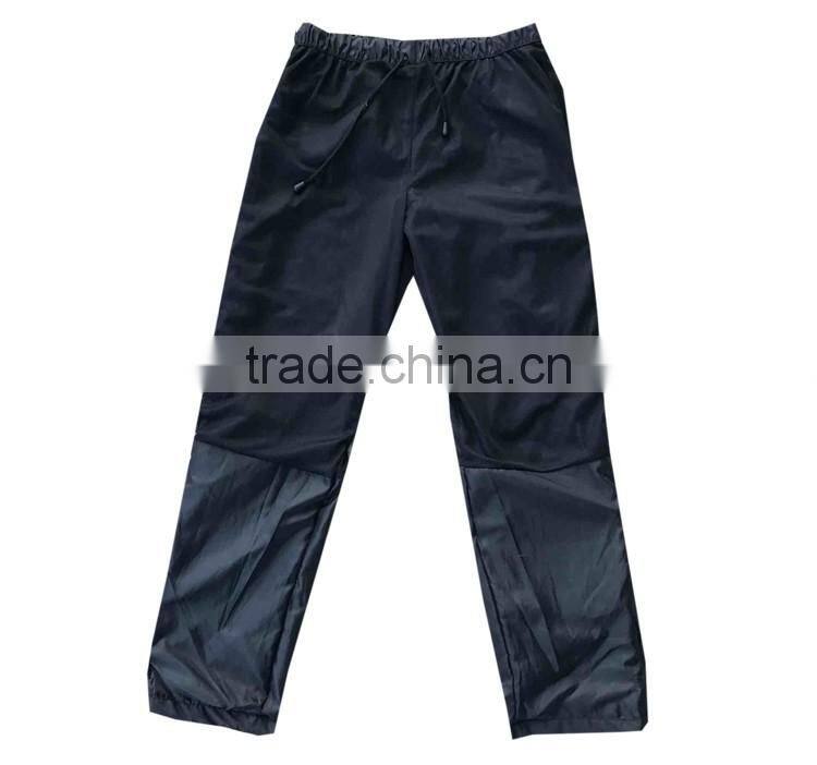 Polyester mens waterproof jogger fitness trousers custom pants