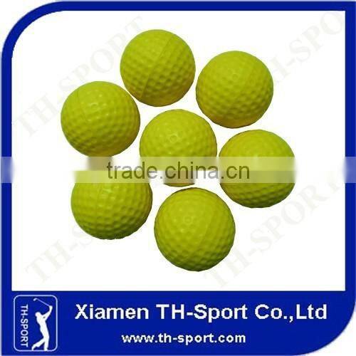 Two Piece Gold Plating Golf Ball Gold