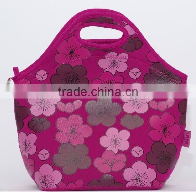 GR-W0074 custom brand fashional neoprene lunch bag