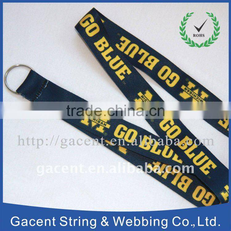 Customized polyester lanyards