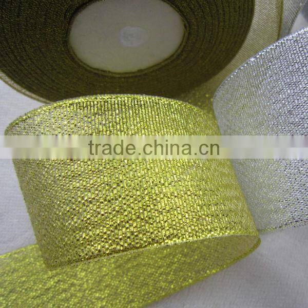 Christmas Metallic Ribbon
