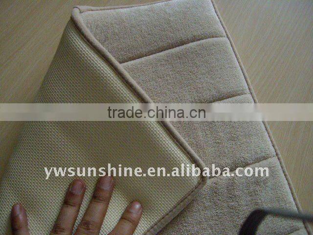 Microfiber memory foam cheap bathrooms mat,contemporary rugs,shower mat