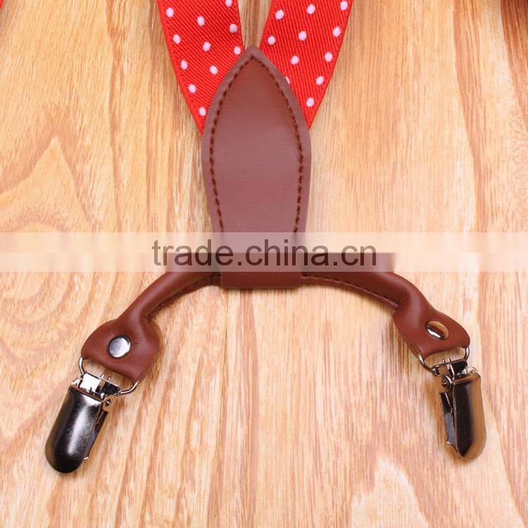 Suspenders Kid's Clip-on X back Steampunk Costume Tux Dance Prom Cosplay