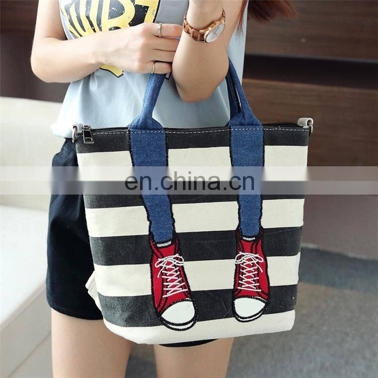 JL Bag17022 2017 Woman Bag Canvas Leisure Bag Modern Lady Bag