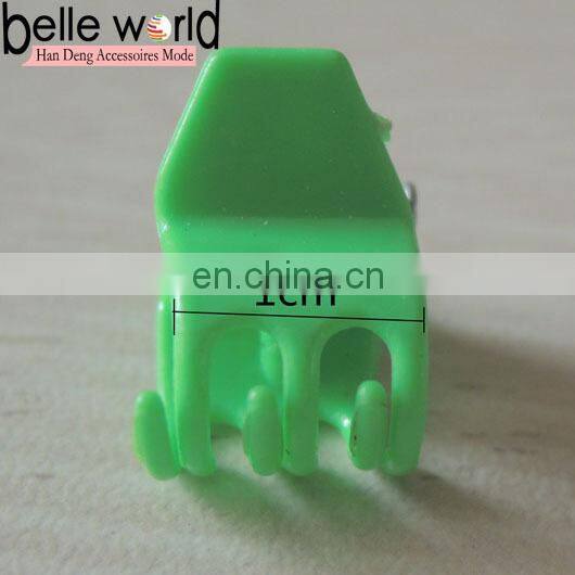 Fashion Blue Color Small Mini Hair Claw Clips For Girls Big Brand Mid-size shining powder Cellulose Aryclic Clamp Clip Jewelry