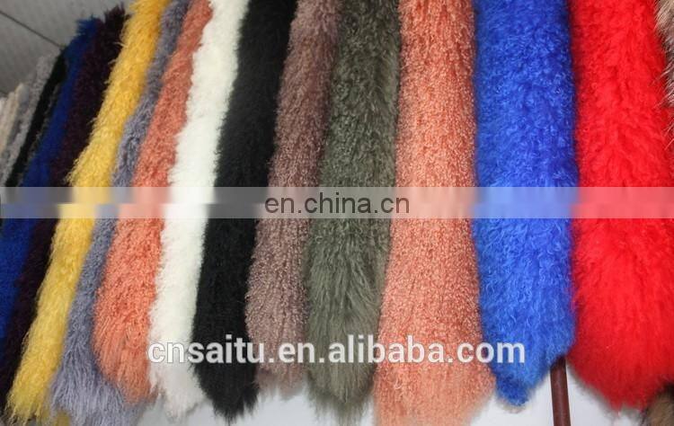 Extra Curly Tibet Lamb Fur plates/High Quality Tibet Lamb Fur plates/Luxury Tibet Lamb Fur Plates