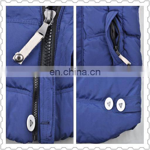 latest fashion mens casual winter thick paded hooded running jacket