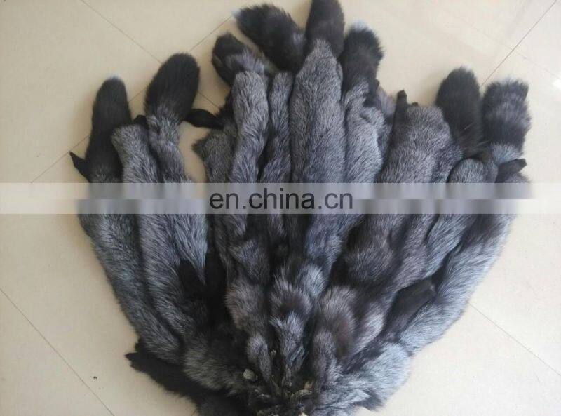 Wholesale Tanned Silver Fox Fur Skin Fox Fur Pelt For Garment