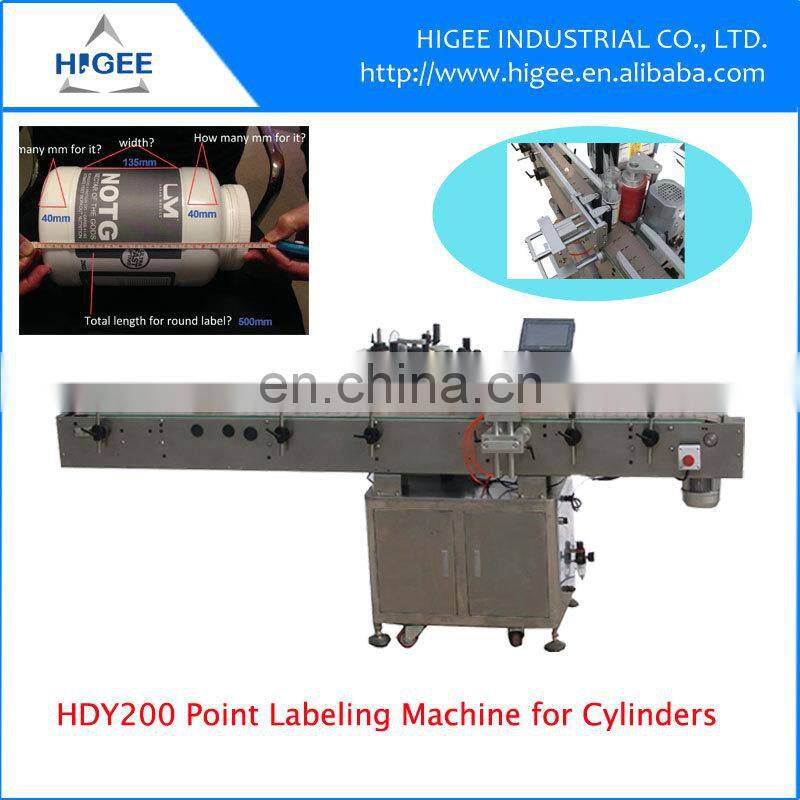 high quality fiat bottle semi automation label attaching machine direct factory price
