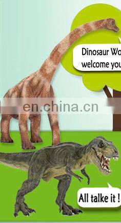 DIY hollow PVC zoo animal plastic toy for kids