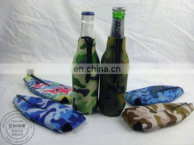 Upright Zipper Baseball Fancy High Quality Manufacture Commercial Tube Refrigerator Rubber Neoprene Stainless Party Cooler