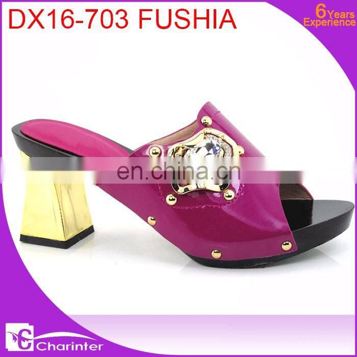 african ladies slipper square heel ladies shoes wholesale italian ladies hsoes