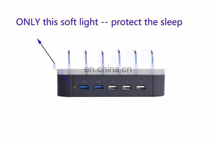 2017 Amazon hotselling new style 5 port usb charging station