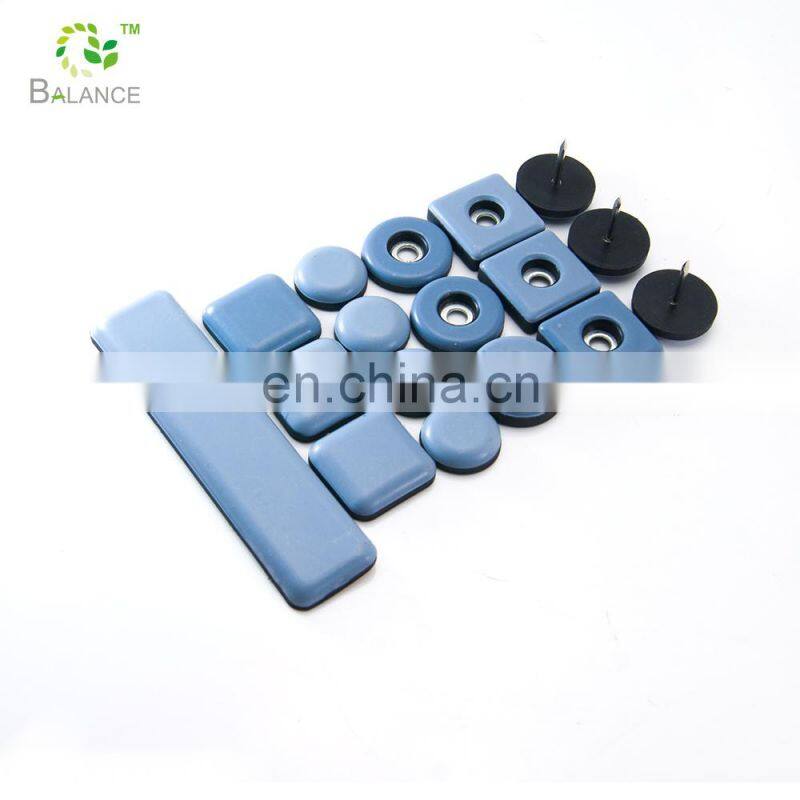 Screw on Furniture Glides Sliders for Wooden Furniture Heavy Duty PTFE ( Teflon ) Chair Leg Slides
