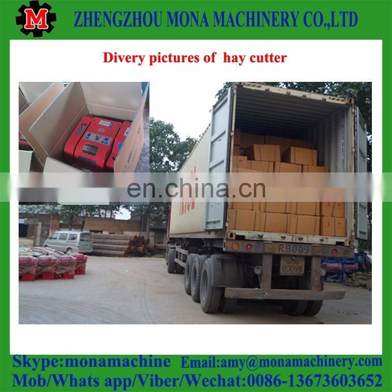 Hot sale wheat/straw/grass/hay animal feed cutting/cutter/chopper machine