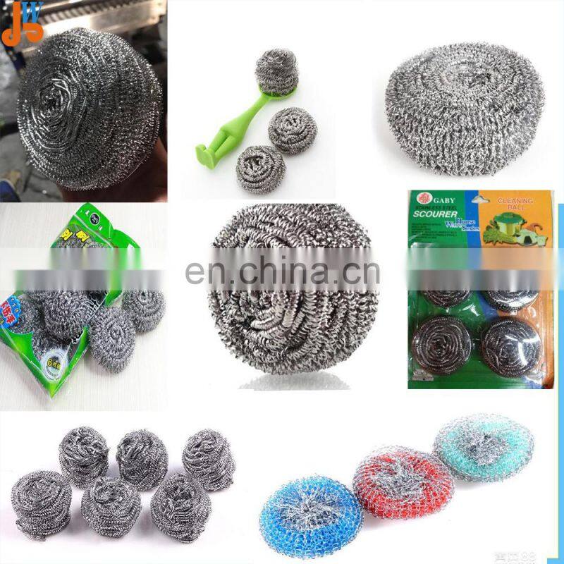 Automatic scourer machine for sale/stainless steel scourer machine price