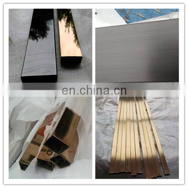 201 304 304L 316L Stainless Steel Square Pipe Tube