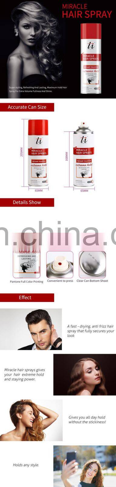 Professional Fragrant Hair Thickening Spray, Best Shine Hair Styling Spray, Magic Conditioning Hair Spray with Firm Hold