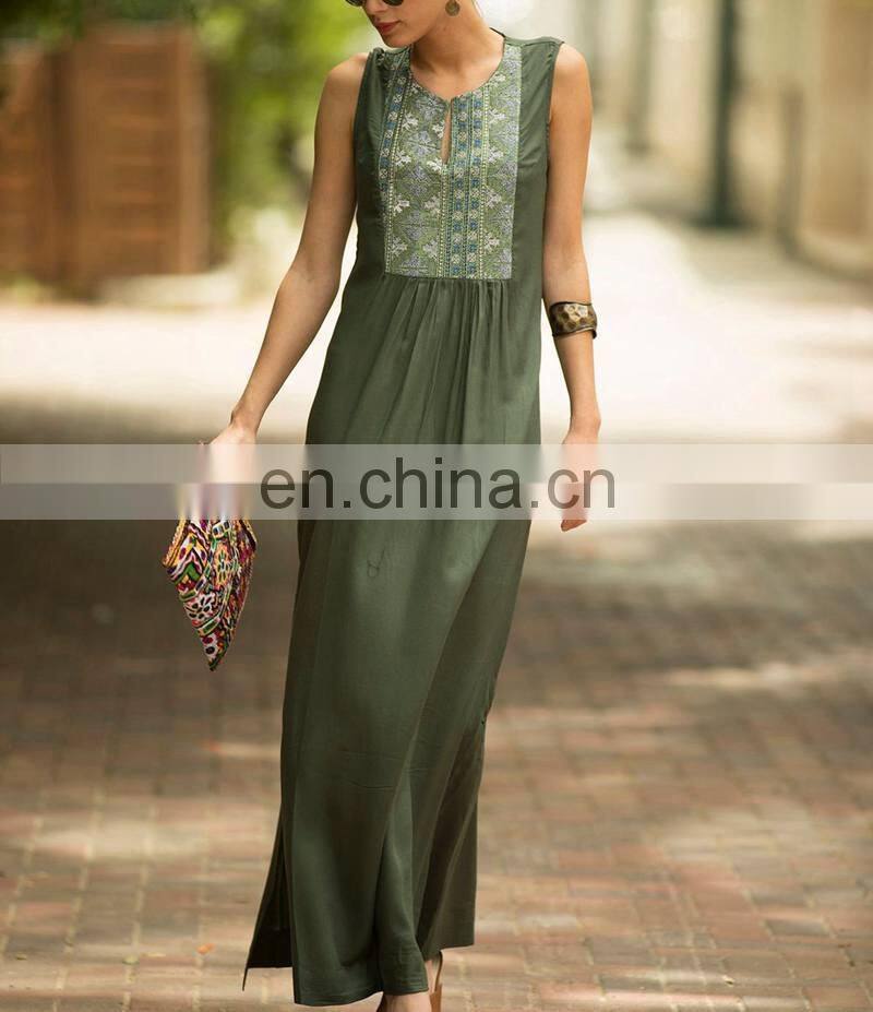 Beach Robe Wrap Dress Swimwear Women Cover Up Bikinis Female 2019 Dresses Pareo New Shenzhen Army Green Man Cotton Embroidered