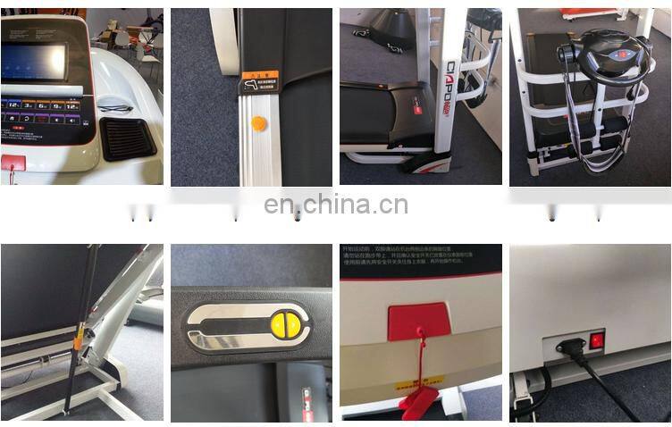 Design new style home use incline 4.0hp ac motor treadmill