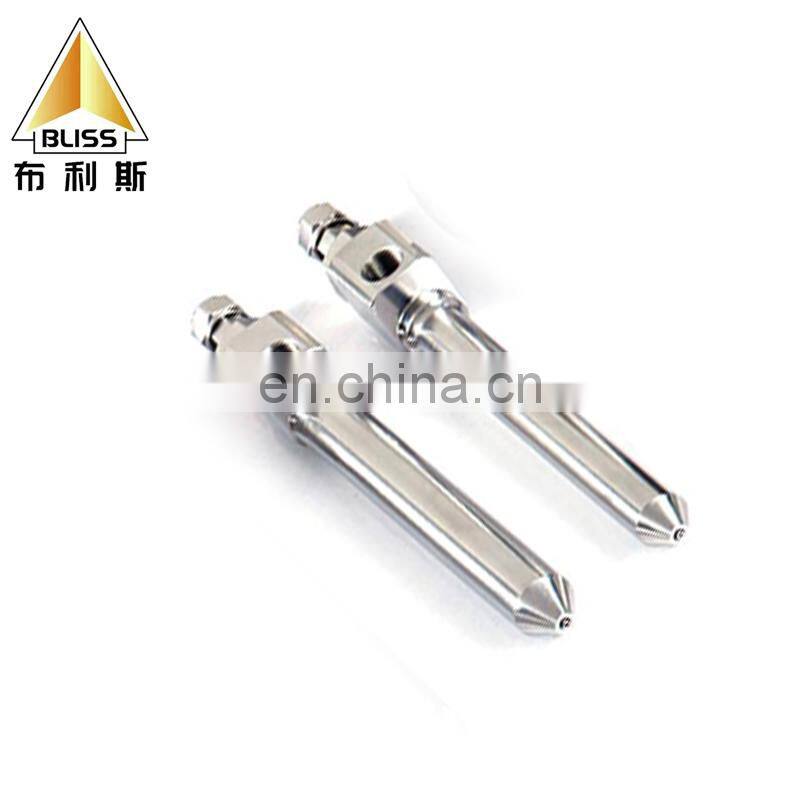 Gel coat spray gun billet aluminum cnc machine two-substance tangentail spray gun