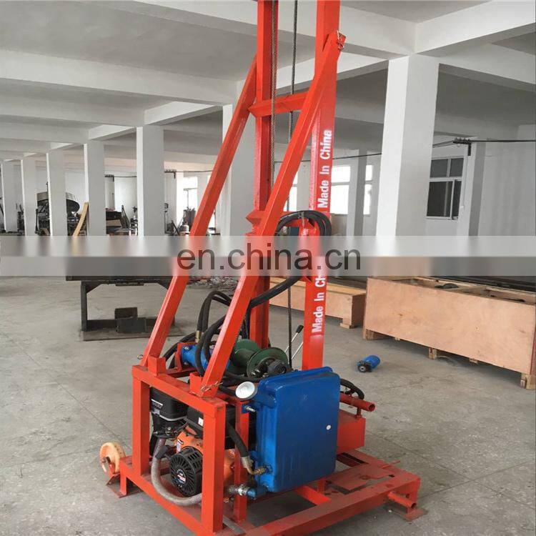 80 Meter Portable Water Well Drilling Rigs / Hydraulic Water Well Drilling Machine For Sale