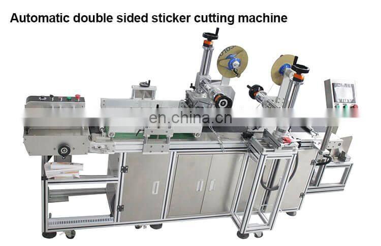 Double Sided Automatic Sticker Labeling Machine