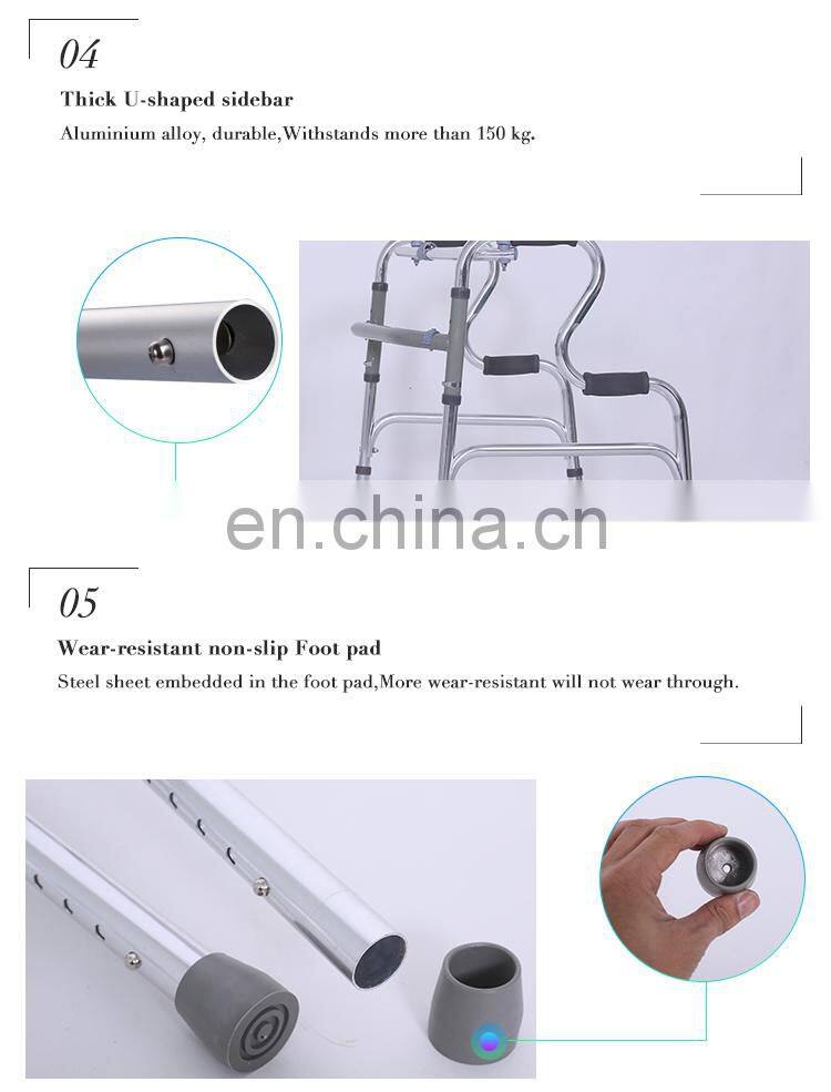 Portable Gold Supplier Competitive Price  Health Product Walking Frame