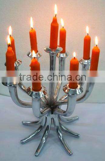 Floor Wedding Candelabra with Crystal Ball