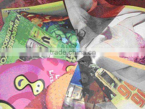 advertisement printed table covers