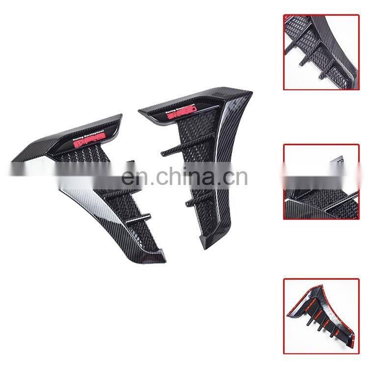 Auto parts factories sell cheap Universal Side Wing Universal modified leaf plate Side Vent Air Wing For All the Cars