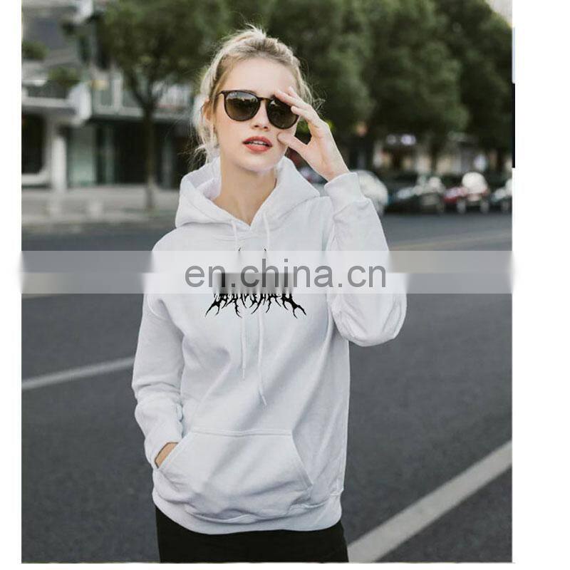 Customized wholesale spring and autumn men's and women's fashion long-sleeved hooded sweater casual sports hoodie