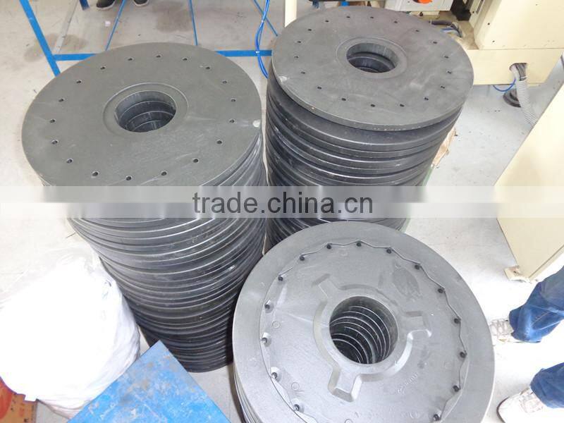 High quality reinforced foaming PP molded disc for floor sweeper brush