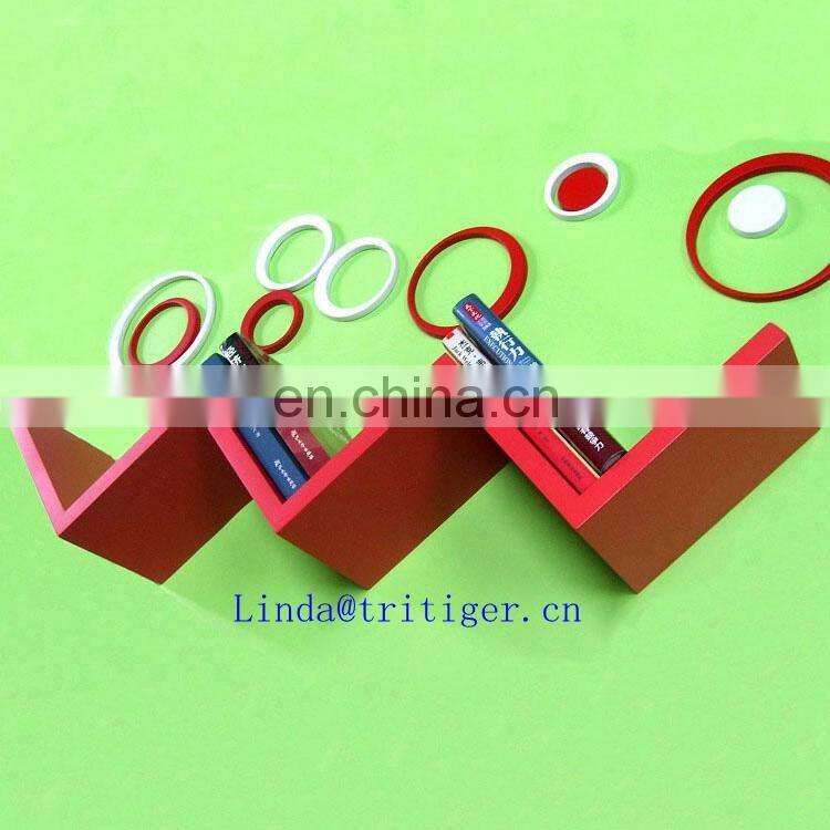 Hot sale wood modern curved wall shelf shelves