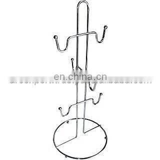 black metal mug stand