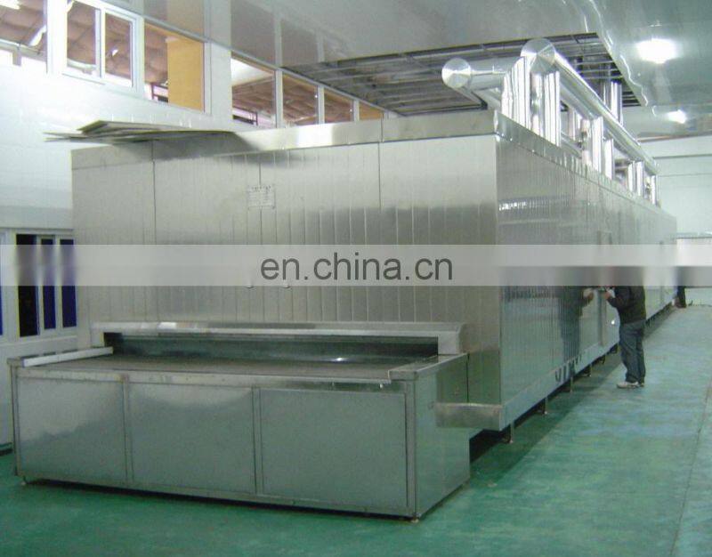 Automatic IQF shock freezer machine fruits vegetables foods instant freezer tunnel machinery good price for sale