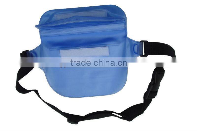 2013 plain Pink waist bag ocean pack dry bag for wallet camera cell phone water sports waist pouch factory