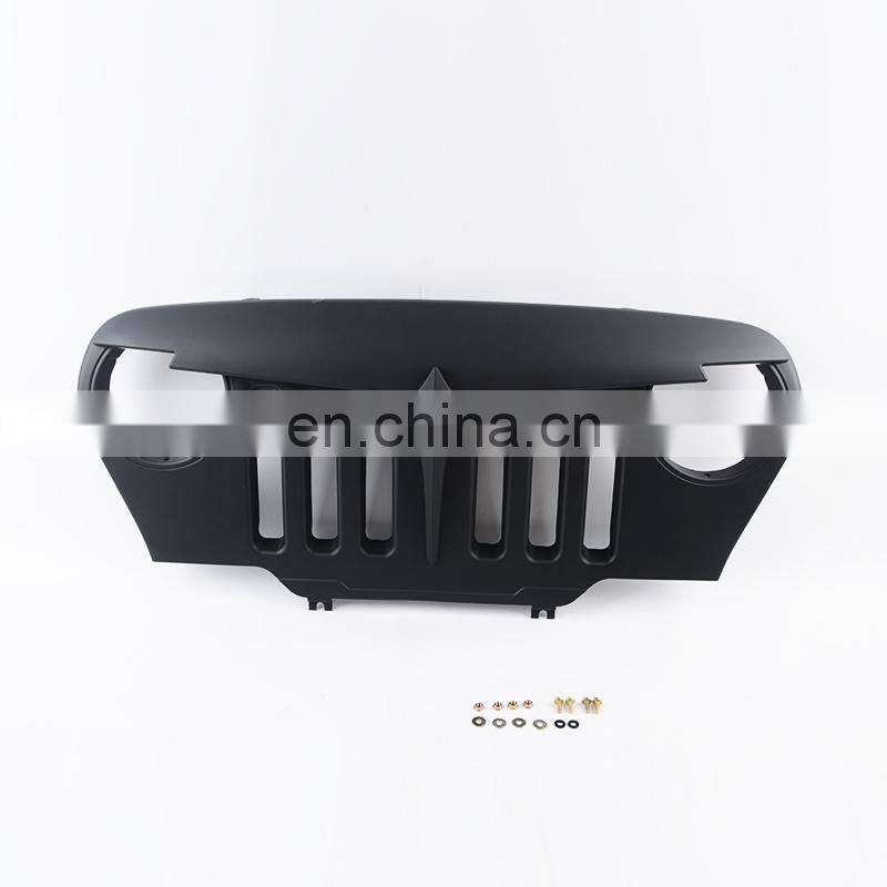 Maiker Black Front Grille for Jeep Wrangler TJ 97-06 Car Accessories ABS Mesh Grille
